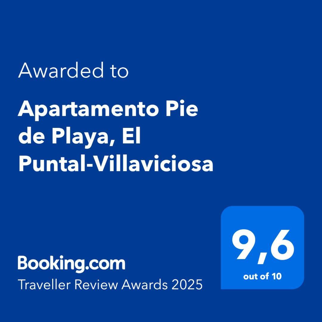 Apartamento Pie De Playa, El Puntal-Villaviciosa ビリャビシオサ エクステリア 写真